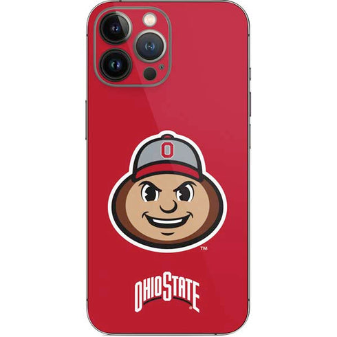 Ohio State University OSUBuckeyes Light Grey iPhone 13 Pro Max Skin